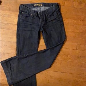 Express women’s flare jeans